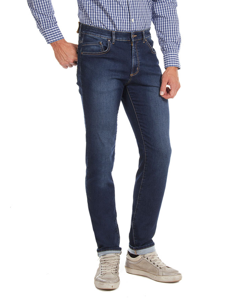 Jogging Jeans Heren Regular Fit, Iets Hogere Taille (Model 700)