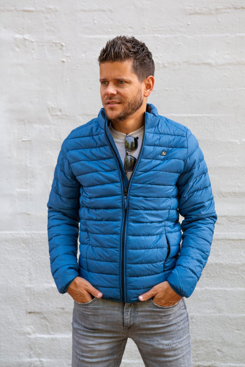 Blend Intermediate Jacket Heller Blue