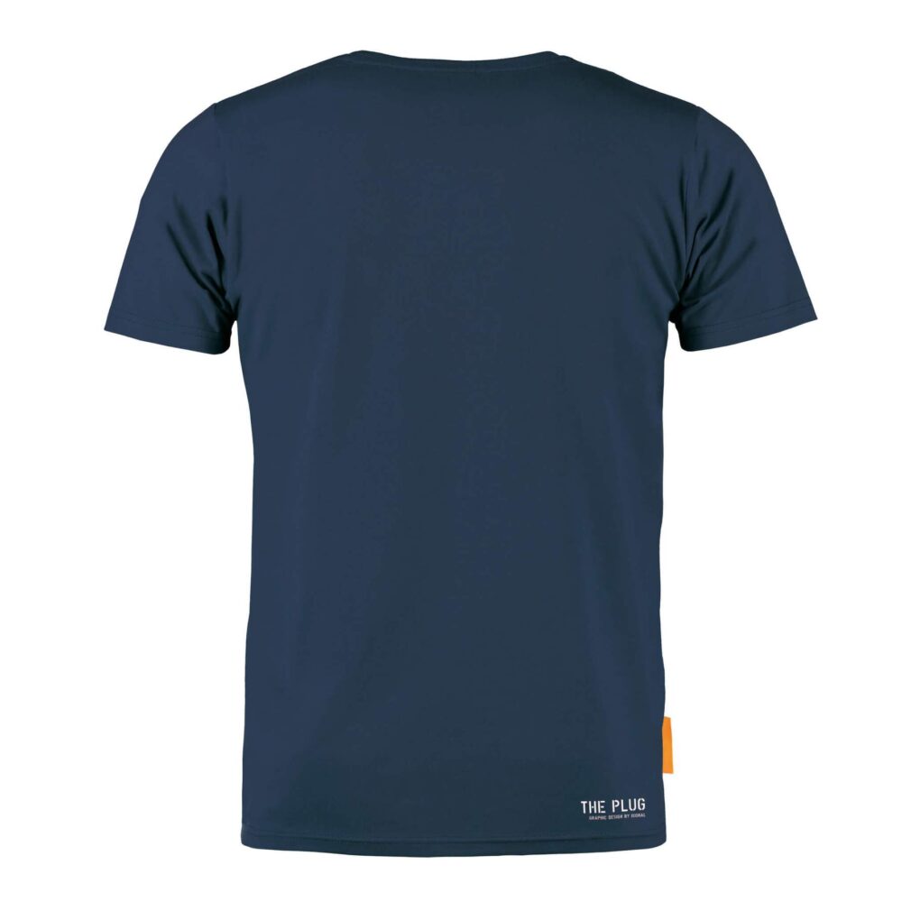 Okimono T-Shirt Männer, Blau, The Plug