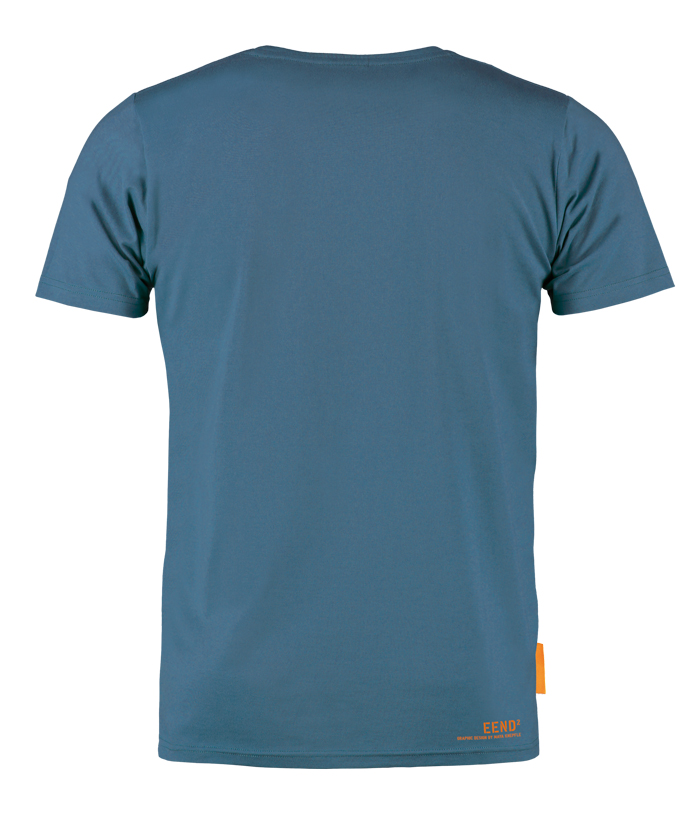 Okimono T-Shirt Herren, Blau, Ente 2