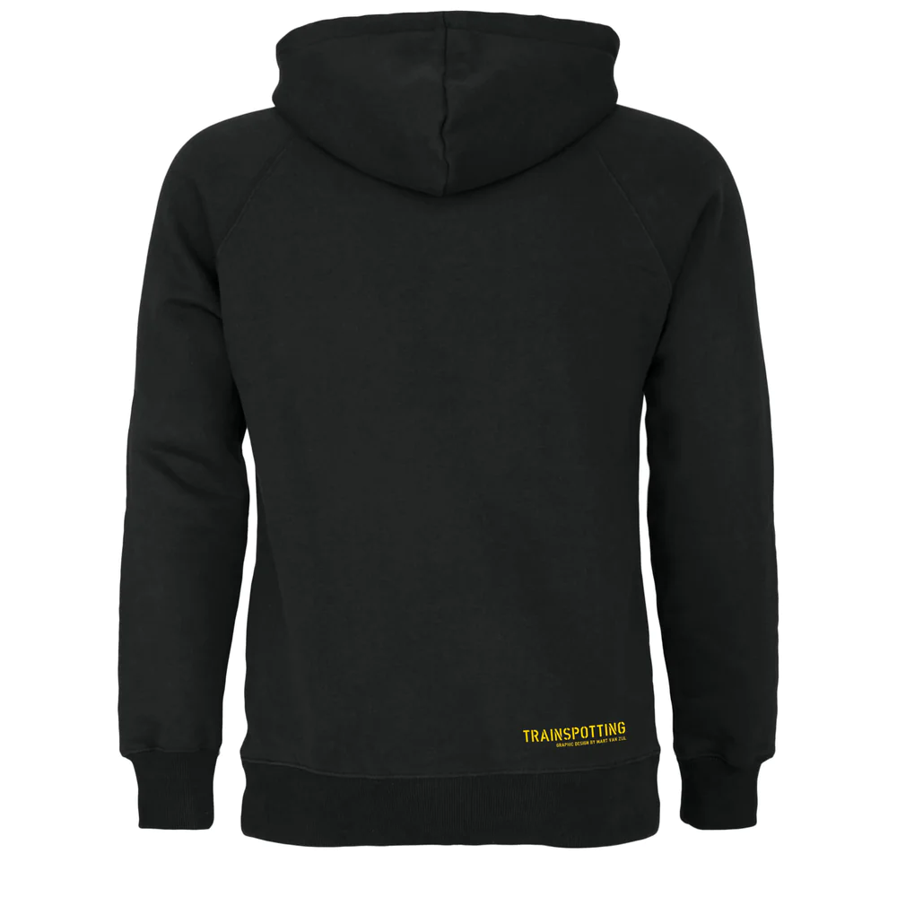 Okimono-Hoodie-Männer, Schwarz, Trainspotting