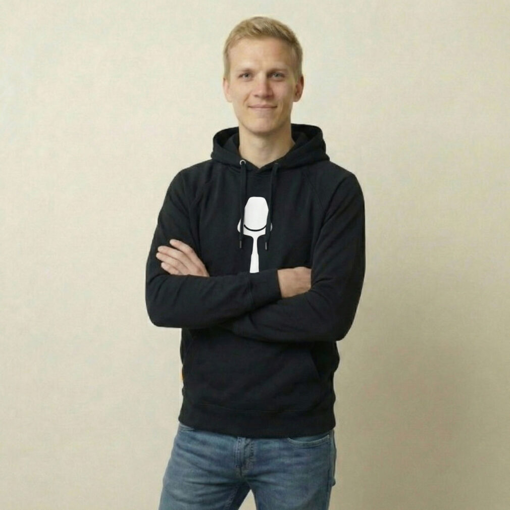 Okimono Hoodie Heren Say Cheese