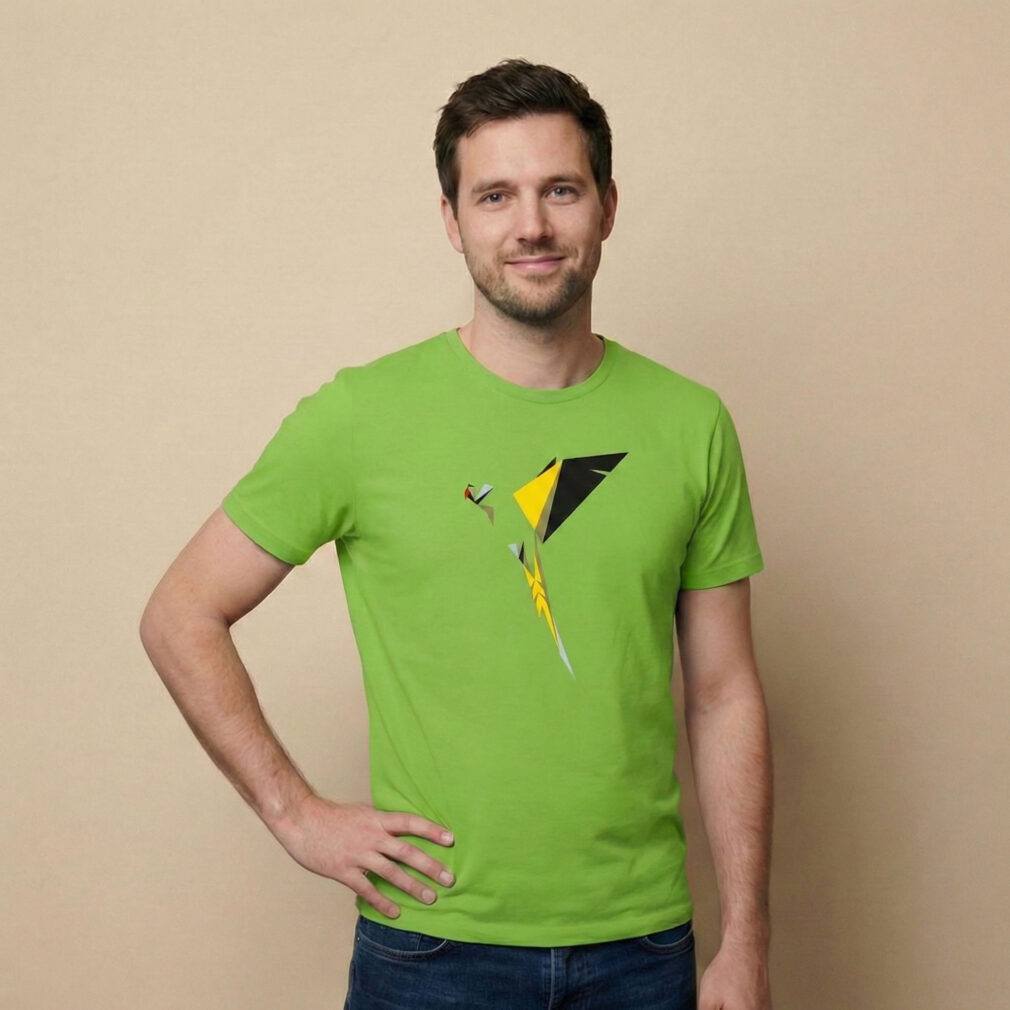 Okimono T-Shirt Männer Krameri